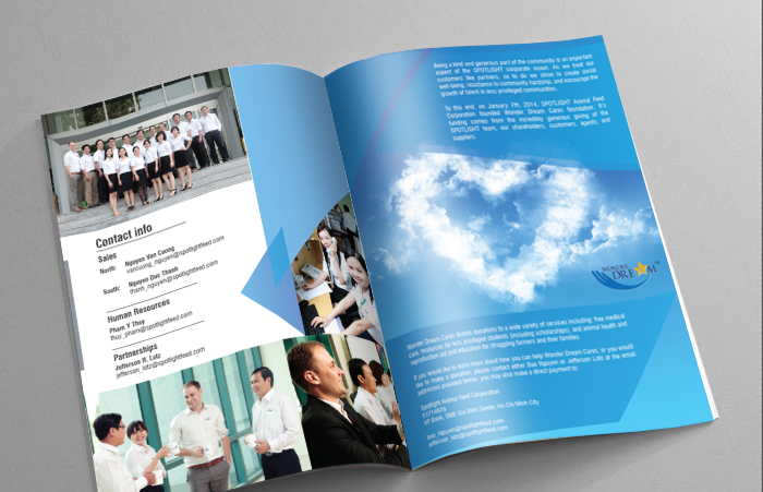 Spotlight - Thiết kế logo và profile thức ăn chăn nuôi Spotlight